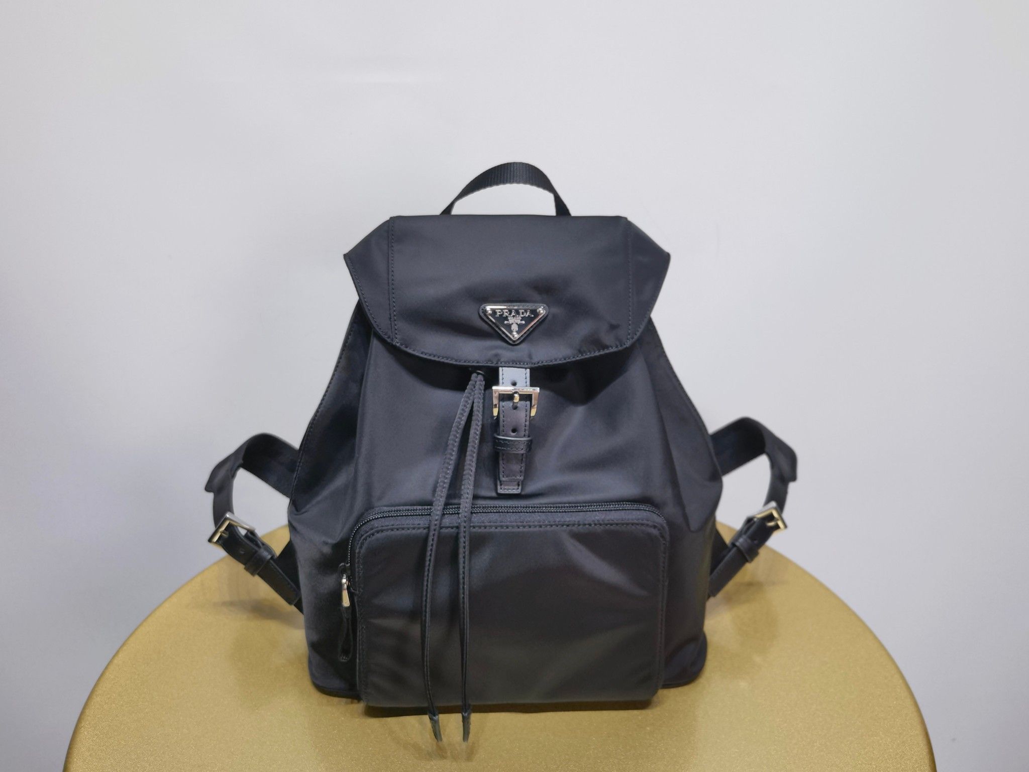 Authentic prada second-hand backpack 1bz832, Luxury, Bags