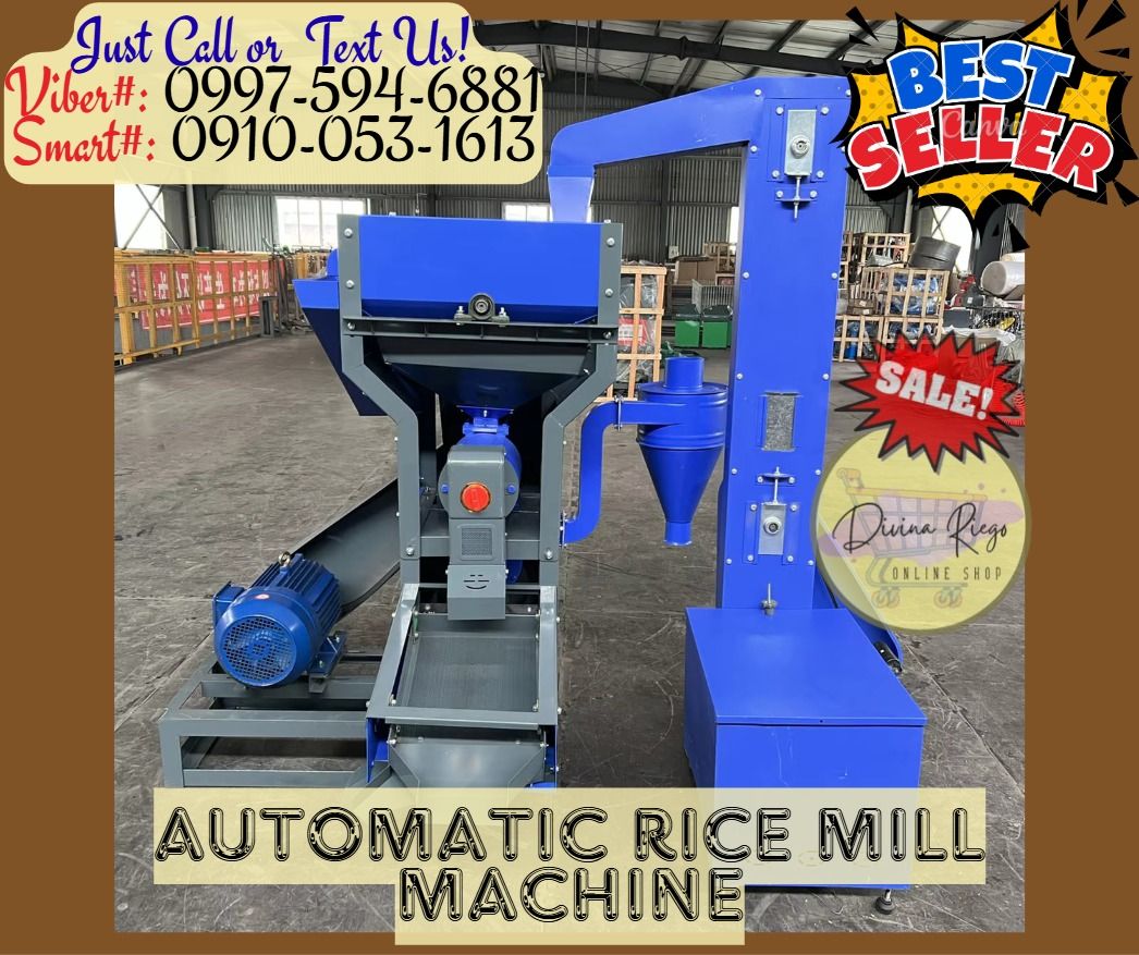 Automatic Rice Husk Mill Machine 100% High Quality, Everything Else ...