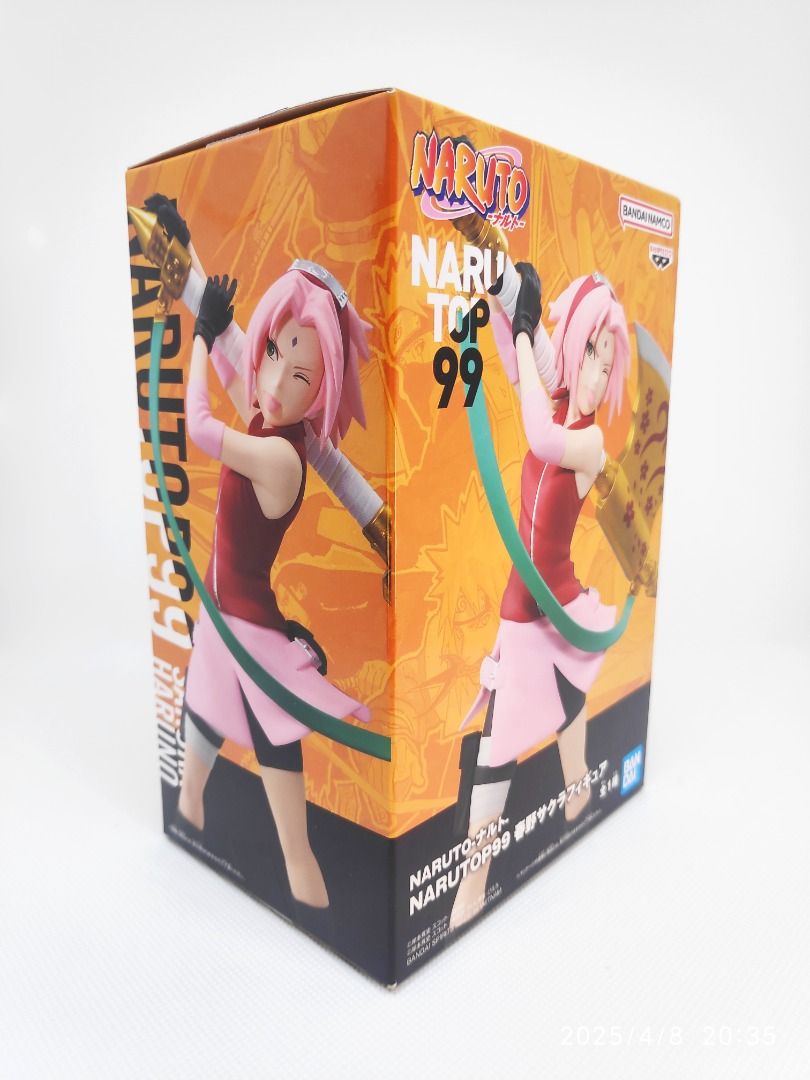 ❗❗Banpresto NARUTOP99 Sakura ❗❗ (Category: Figurines & Statues) located in Pasig City. Submitted by artifacthaven (Listing ID 1400132042, Image 1). Description: Haruno Sakura (MIB) - 800 MIB authentic from japan Opened box but sealed figure with BB what you see is what you get MOP: COD, Gcash, or bank transfer Shipping is to be covered by the buyer.