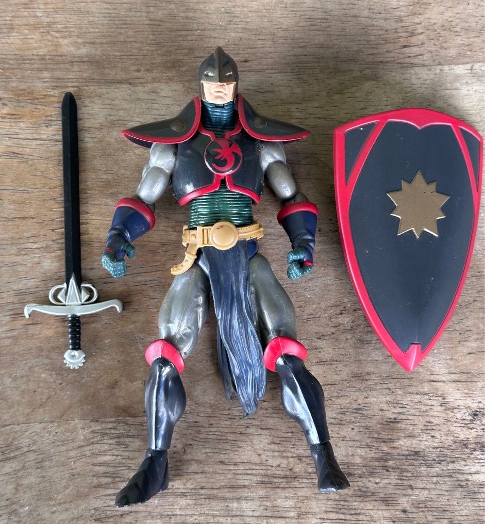 Black Knight Marvel Legends Action Figure (Category: Figurines & Statues) located in Mandaluyong City. Submitted by collectorsobsessions (Listing ID 1400081664, Image 2). Description: Black Knight Marvel Legends Action Figure - Figure in good condition. - Waist is a bit loose (it was loose when I got it). - Arms and legs are semi-tight. - Comes as is, what you see is what you get. - PRICE: P700.