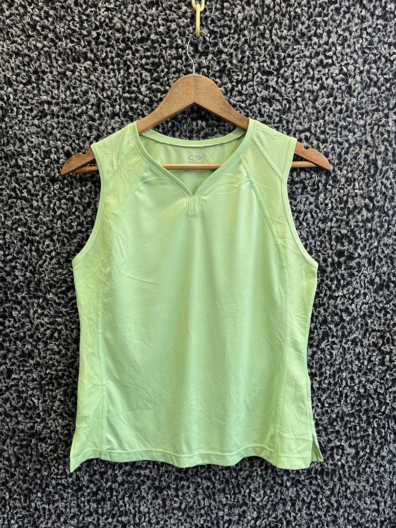 Champion Chartreus Mesh Tanktops | Size M (Category: Activewear) located in General Trias. Submitted by zrchustle.604 (Listing ID 1400145861, Image 1). Description: no issue verygood condition.
