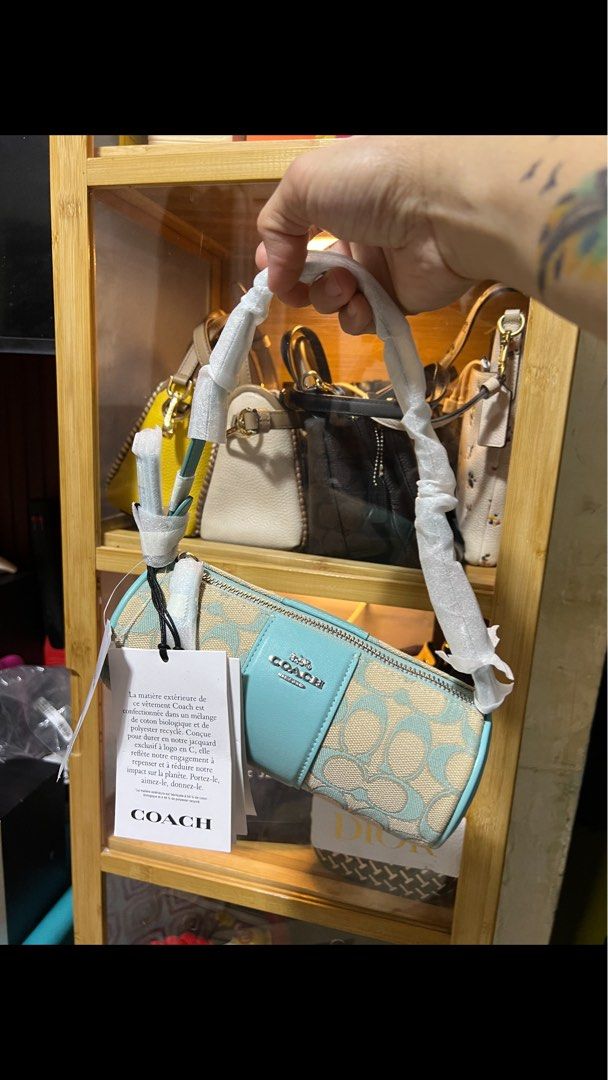 Coach Nolita Barrel Bag (Category: Luxury Bags & Wallets) located in Makati City. Submitted by iamsandradiaz (Listing ID 1400151591, Image 2). Description: For sale Brand new 100% Authentic Nolita Barrel Bag Bag extender included ₱5500 .