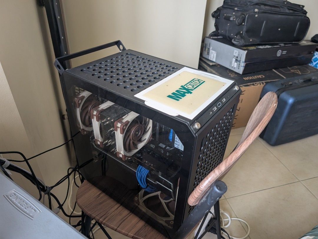 Cooler Master qube 500 PC Case (Category: Desktops) located in Manila. Submitted by zhaifangy77107 (Listing ID 1400013752, Image 3). Description: Computer case As title No issues Lp 6000.