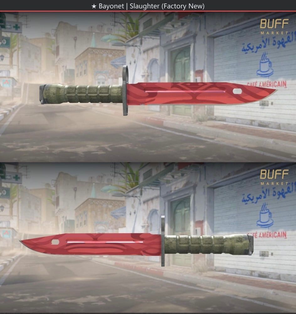 CSGO CS2 Bayonet | Slaughter (Factory New) | 0.03 FV Pattern 420 ...