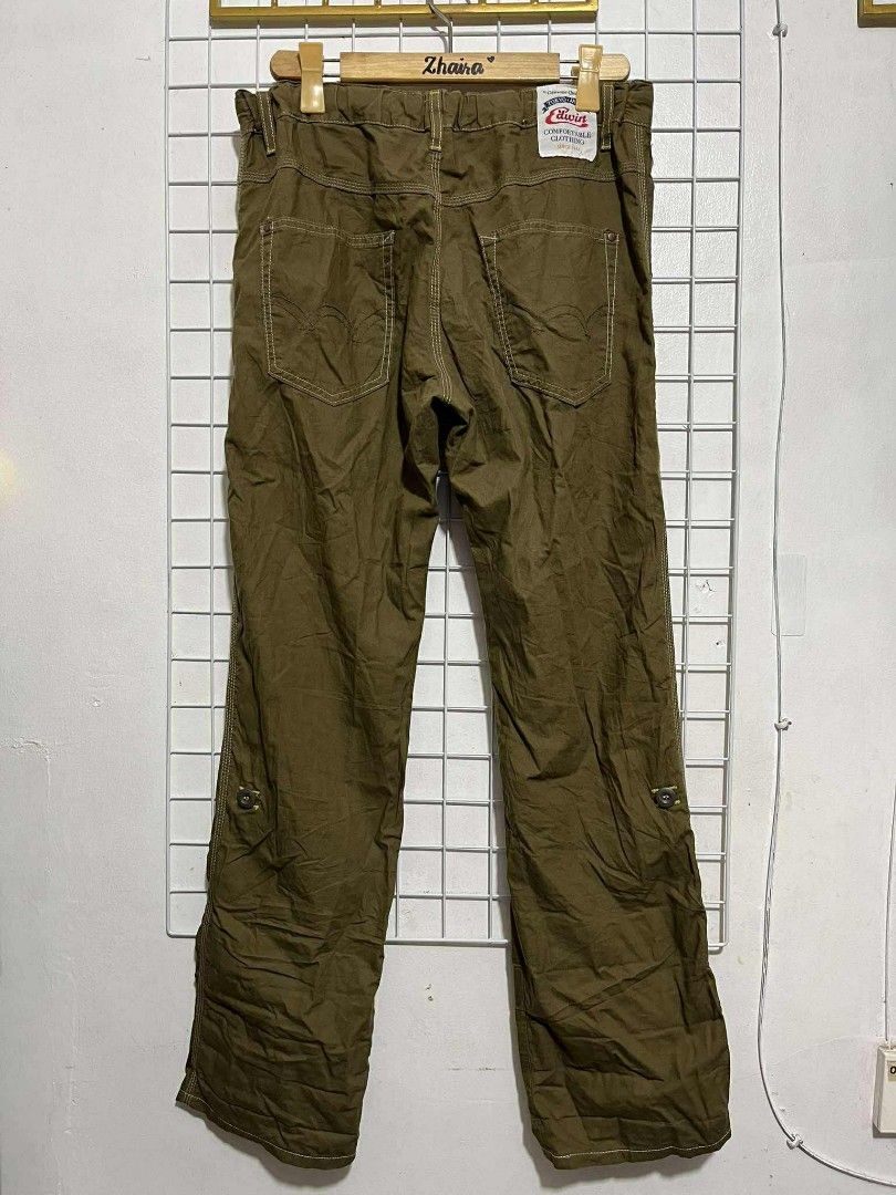 EDWIN CLASSIC KHAKI PANTS 👖 (Category: Jeans) located in Pagsanjan. Submitted by thriftyclothes33 (Listing ID 1400045591, Image 3). Description: EDWIN CLASSIC KHAKI PANTS 👖 💰 ₱800 only + shipping fee • SIZE 32–34 📏 • LENGTH 42 📐 • BRAND NEW CONDITION 💯 • GENUINE QUALITY — TOKYO, JAPAN 🇯🇵 • NO ISSUE ✅ • FROM JAPAN PACKAGE 📦 📍 LOCATION: LAGUNA ❌ NO COD | PAYMENT VIA GCASH 💸 🔥 Authentic Edwin Japan craftsmanship meets timeless khaki styl