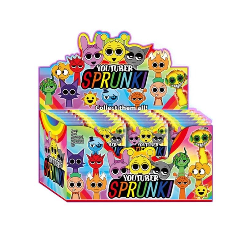 Game Sprunki Blind Box Pvc Figure Toys Sprunki Incredi Action Figures ...