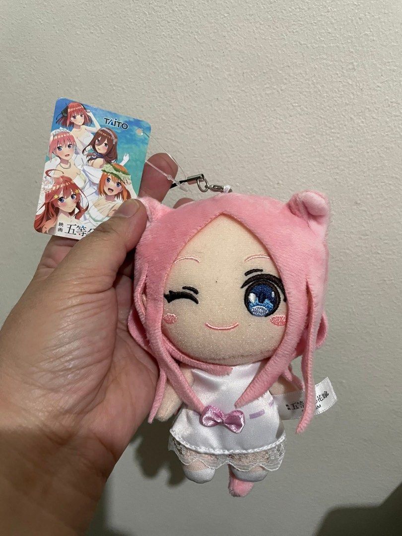Ichika Nakano (Category: Plushies & Soft Toys) located in Manila. Submitted by luna888elies888 (Listing ID 1400055257, Image 1). Description: This is a plush keychain of Ichika Nakano from the anime and manga series The Quintessential Quintuplets. .