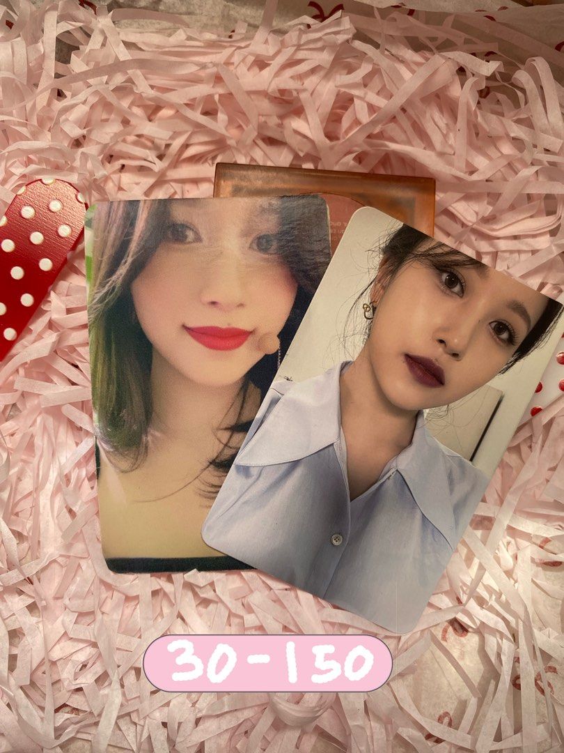 KPOP PHOTOCARD | Mina Twice (Category: K-Wave Merchandise) located in Cebu City. Submitted by 23rkhs (Listing ID 1400065785, Image 1). Description: 𐙚 wts lfb ph 🍓🍰 · · ─ ·ʚɞ· ─ · · 𝜗𝜚⋆₊˚gg n bg pc twice, aespa, svt, no · · ─ ·ʚɞ· ─ · · ⤷ 30 - 150 ⤷ payo + sf ⤷ mop: gcash ⤷ mod: jnt ⤷ x sensi ⤷ dm 4 condi ⤷ reply / dm to claim ! .ᐟ.ᐟ can lower the prices just dm me !! will give some of the pcs as freebies if will get 3-5 pcs 🍓🍰.