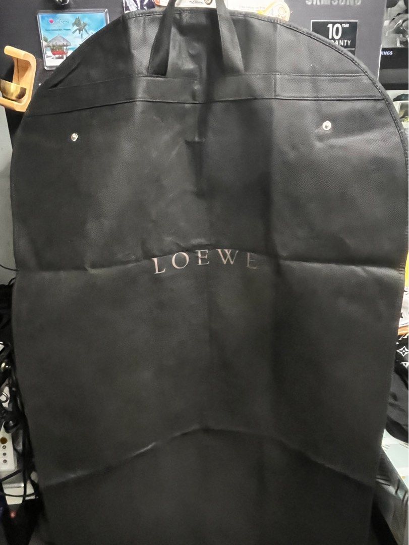 Loewe coat dust bag (Category: Coats, Jackets and Outerwear) located in Angeles City. Submitted by goodbuysathome (Listing ID 1400028451, Image 1). Description: Lp npo Add sf 55 Gcash payment .