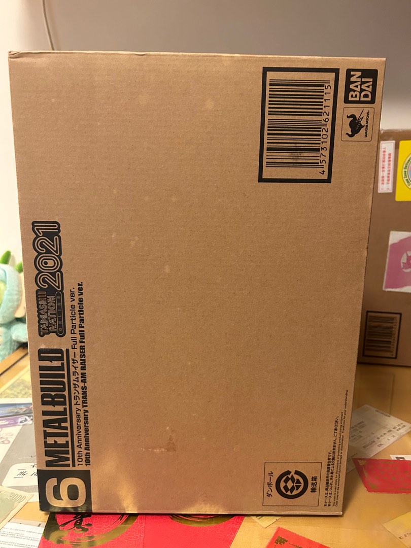 MB metal build 00r 三紅 trans-am raiser, 興趣及遊戲, 玩具 & 遊戲類 - Carousell