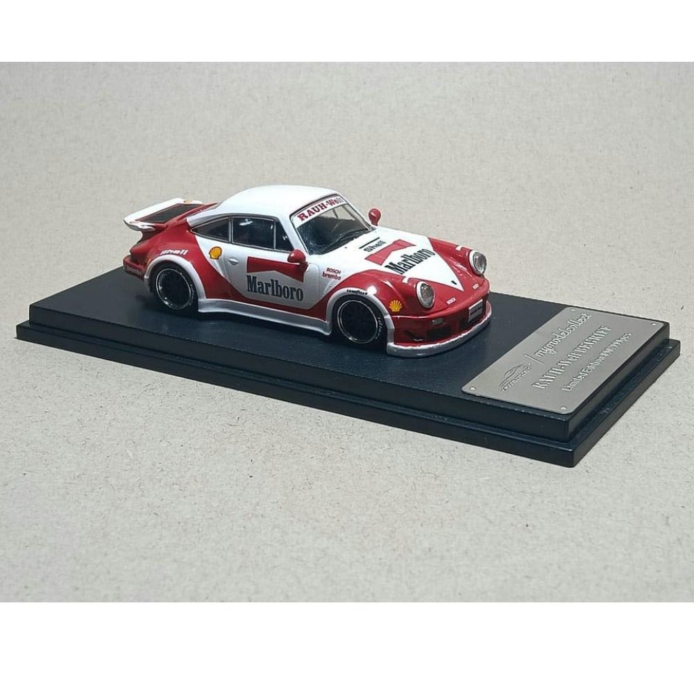 Model Collect 1/64 Scale Porsche RWB 930 Whale Wing Marlboro livery Die ...