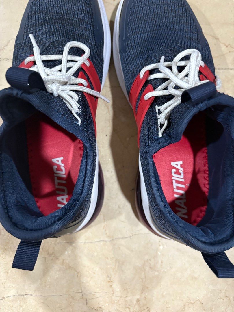 Nautica Men's Sneakers (Category: Sneakers) located in Manila. Submitted by dig76 (Listing ID 1400067937, Image 3). Description: Nautica Men’s Air Cushion Lace-Up Running Sneakers Used but not abused .