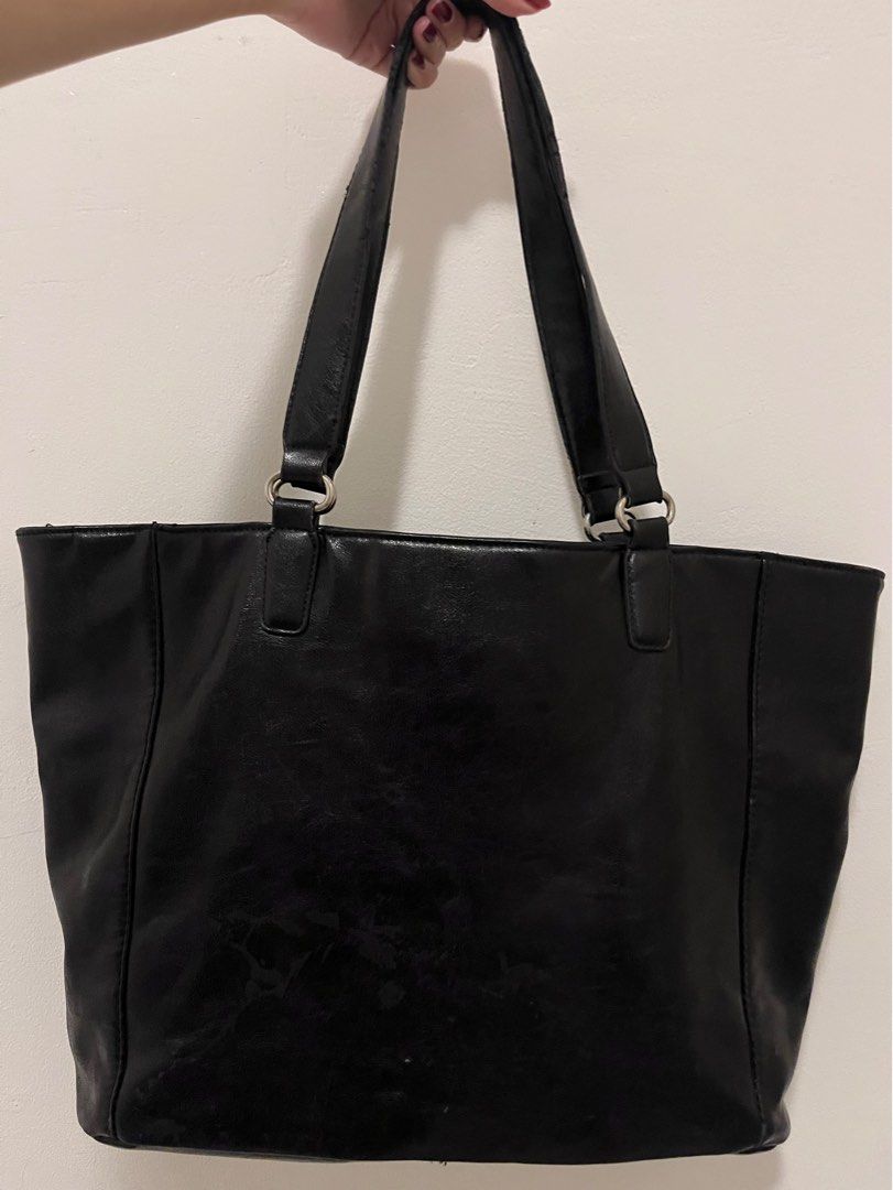 Nine West Real Leather Tote Bag