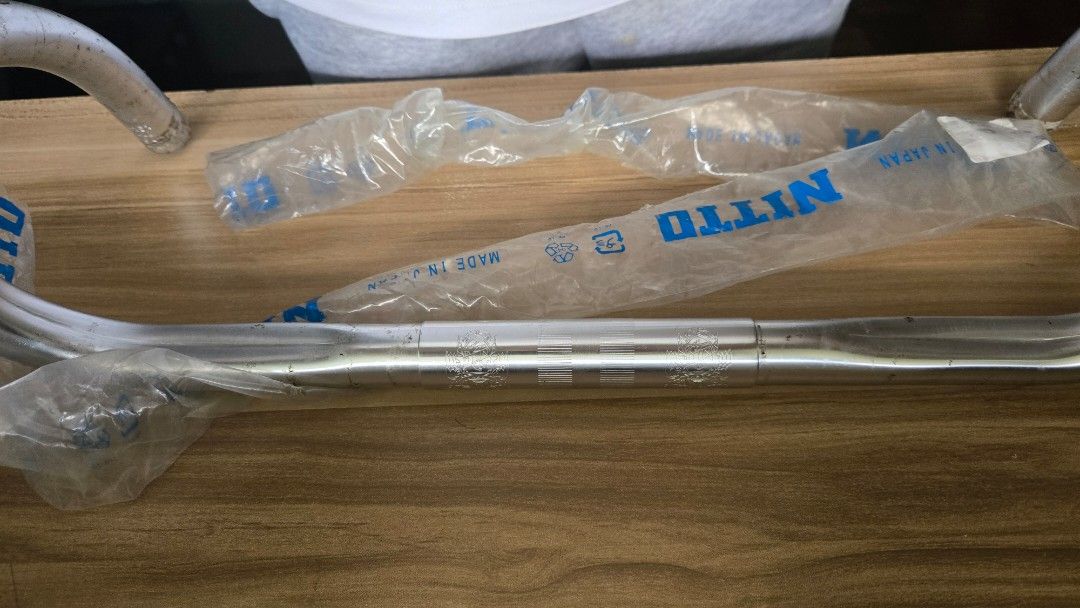 Nitto dropbar handlebar m151 (Category: Bicycles) located in Manila. Submitted by cl1988 (Listing ID 1400034900, Image 3). Description: Nitto Dropbar Model m151aaf - width: 420mm - reach: 78mm - drop: 128mm Almost new. Used less than 100km * Contact: 09178024466 * Meetup: Makati * Buyer shoulders shipping cost.