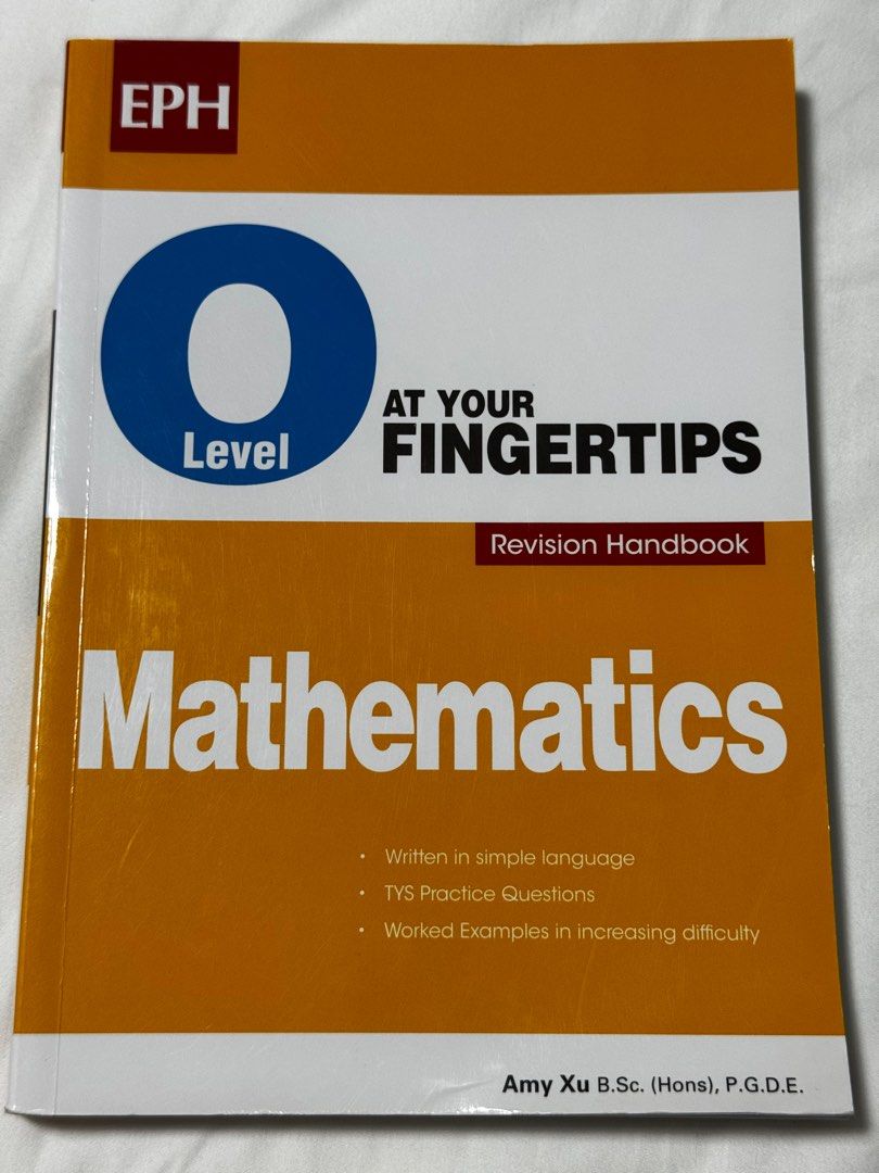 O Level Mathematics Revision Handbook, Hobbies & Toys, Books ...