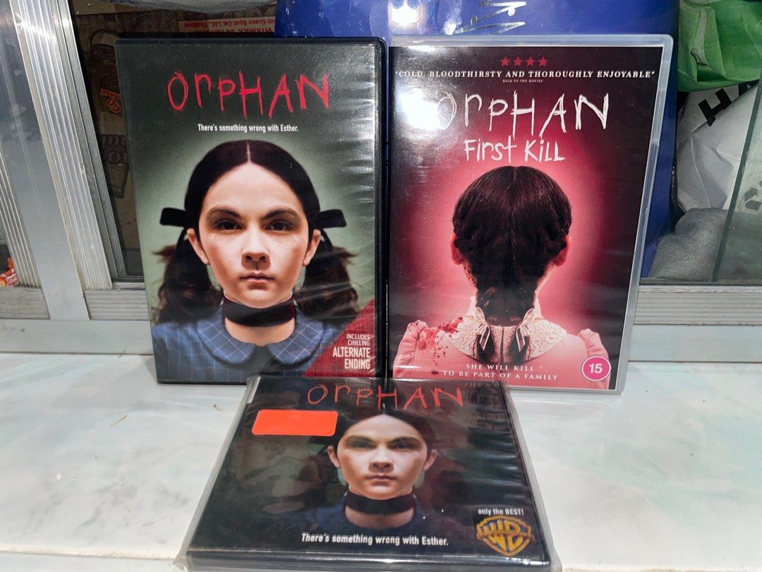 Orphan SET (DVD and VCD) HORROR ORIG, Hobbies & Toys, Music & Media ...