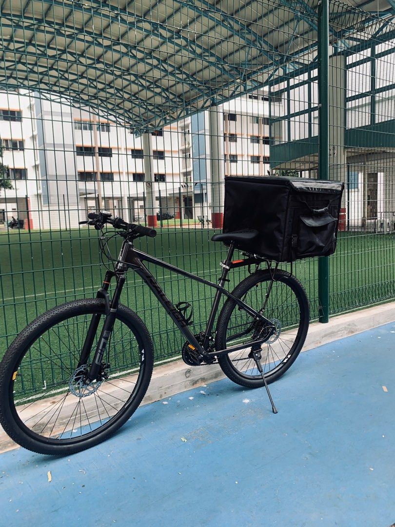 Raleigh Mountain Bike with Delivery Rack, Sports Equipment