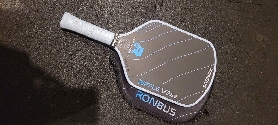 Ronbus Ripple V2 R3 Ronbus Ripple V2 Pickleball Paddle, Sports Equipment, Sports & Games ...