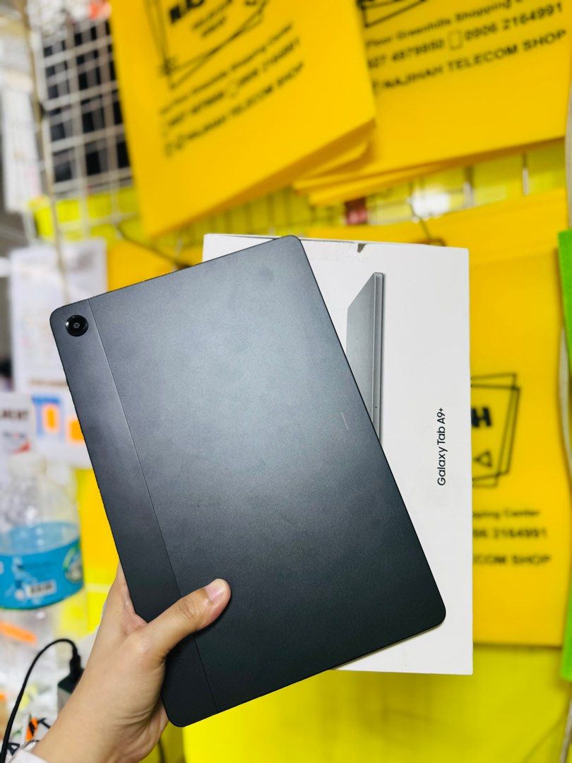 Samsung Tab A9 Plus 8/128GB Wifi only no issues with box (Category: Android) located in San Juan City. Submitted by najihahtelecomshop2018 (Listing ID 1400174537, Image 1). Description: Legit Store | Original unit FOR SALE | TRADE / SWAP ▫️INSTALLMENT thru: 🔸Credit Card (straight / installment) 🔸Ggives / Gcredit + 6% interest 🔸Spay Later + 6% interest (RFS: Buy and Sell any kinds of Gadgets) Description: Samsung Tab A9 Plus 8/128GB Wifi only N