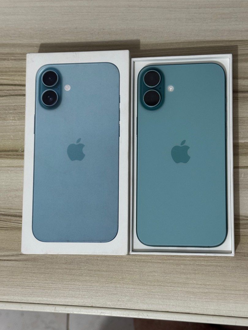 SECONDHAND IPHONE 16 PLUS 128GB OPENLINE NTC TEAL (Category: iPhone 16 Series) located in Pasig City. Submitted by lianheart2020 (Listing ID 1400162536, Image 1). Description: FOR SALE‼️‼️ SECONDHAND IPHONE 16 PLUS‼️‼️ 128GB OPENLINE NTC APPROVED TEAL COLOR 100% BATTERY HEALTH 100% NO ISSUE 96 CYCLE COUNT COMPLETE WITH ITS OWN ORIGINAL BOX CHECK ALL YOU WANT PM ONLY WE ACCEPT COD WE ACCEPT TRADE IN AT GREENHILLS SHOPPING CENTER 09171104286.