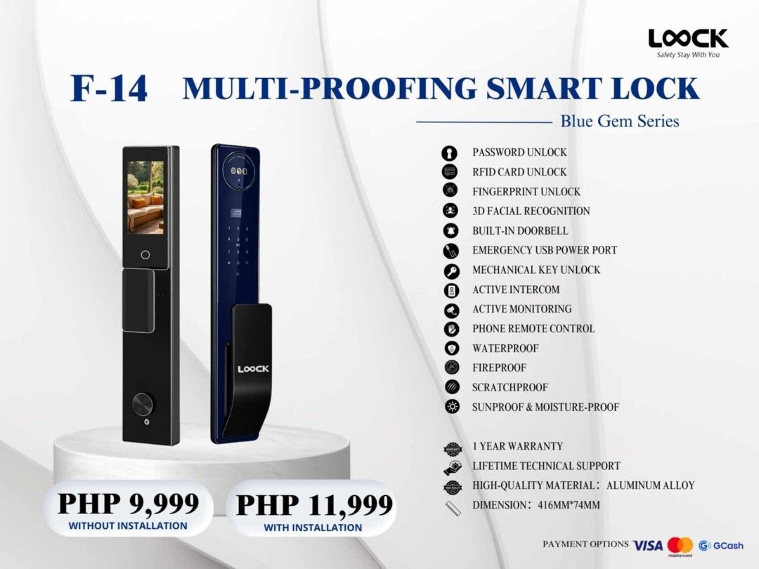 Smart lock / installation (Category: Locks, Doors & Gates) located in Manila. Submitted by mk_locks2025 (Listing ID 1400158750, Image 2). Description: Service 💯 Professional installer 👌 Can do wood,metal, aluminum door and even wood,metal,concrete door jam‼️ Installation of smart lock ( #anybrand )👌 C.O.D Smart lock with TTlock app📲 Smart lock with Tuya app📲 Hotel lock Regular and mortise type lock Smart lock sale⁉️ 🥰🥰🥰 #FreeInstallation 