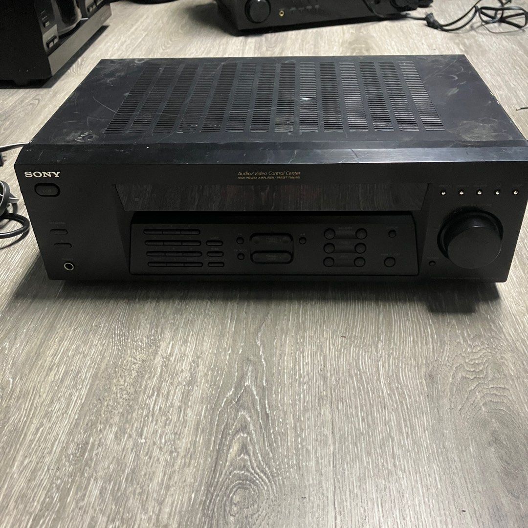 Str De185 Sony STR-DE185 Stereo AM/FM Receiver, Audio, Other Audio Equipment on ...