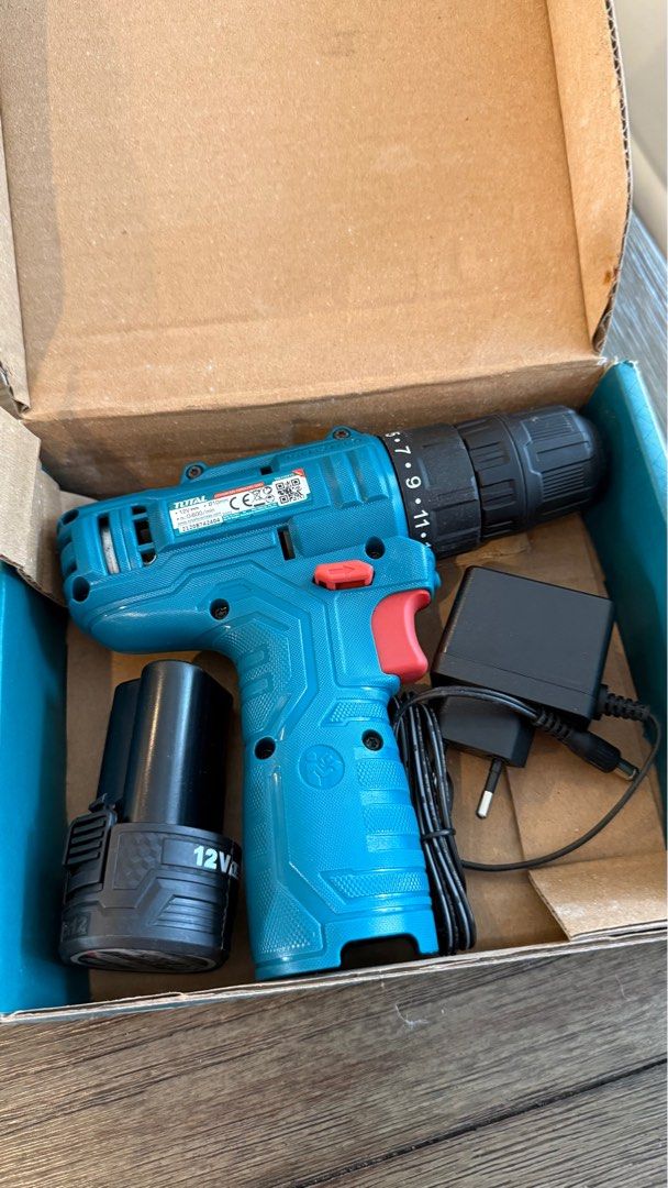 Total 12V Lithium-Ion Cordless Drill (Category: Construction Tools & Equipment) located in Pasig City. Submitted by byz94 (Listing ID 1400084465, Image 2). Description: .