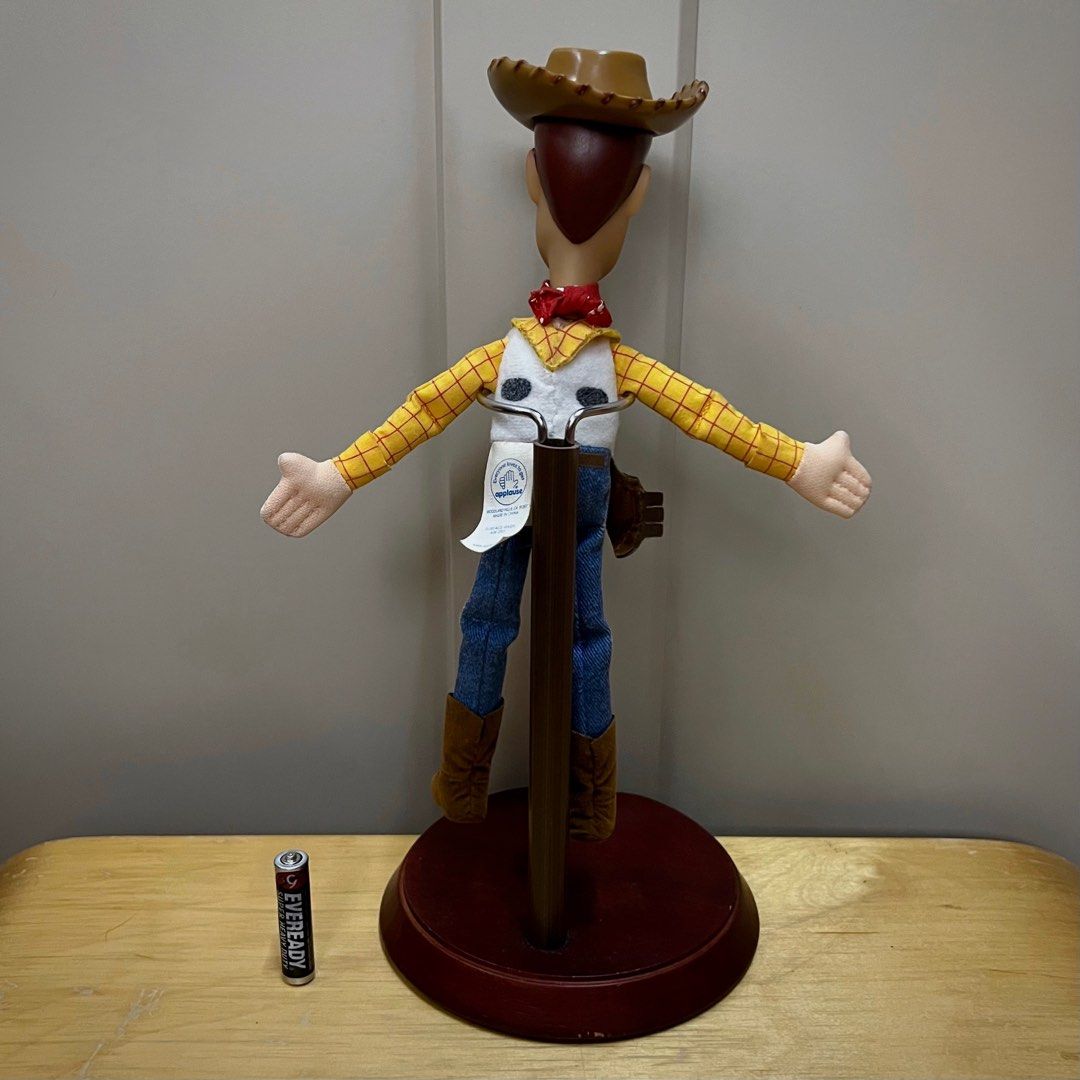 🤠 Vintage APPLAUSE Disney Pixar Toy Story Woody Plush Doll Beanbag ...