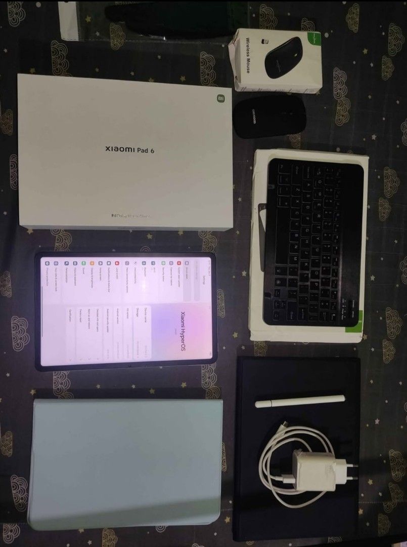 Xiaomi Pad 6 Tablet Bundle (Category: Android) located in Taguig. Submitted by markfs (Listing ID 1400188196, Image 1). Description: For Sale Xiaomi Pad 6 ( Purchased January 2025) PHP 15k LAST PRICE! Quick Specs ✅ Snapdragon 870 (Flagship level processor, good for games and heavy use) ✅ Dolby Speakers, good for movies and viewing content ✅ All day battery life ⭕ Complete accessories with box, manual, original 33W charger ⭕ Comes with free access