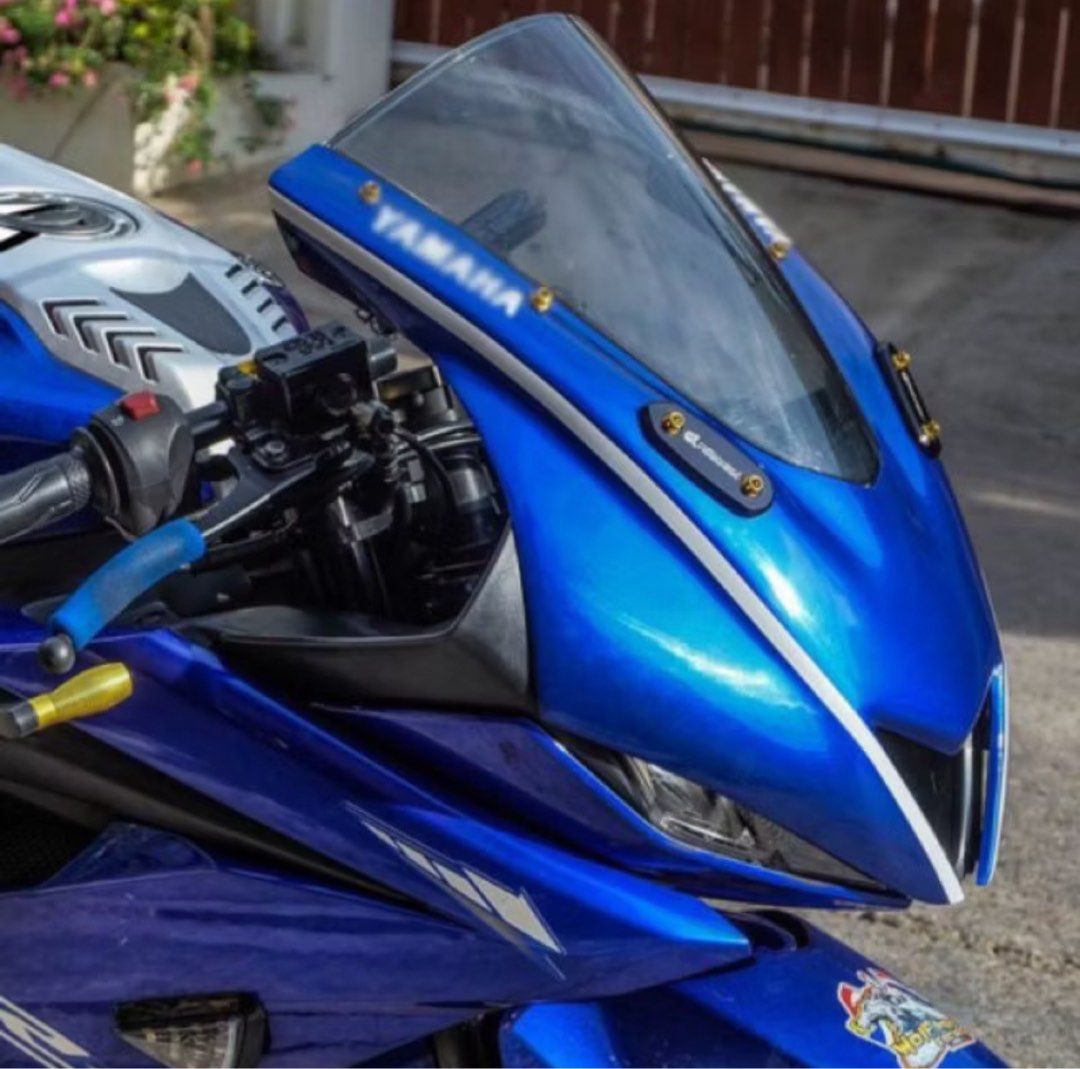 Cowl R15m Yamaha R15 V3 Cowl (BLACK) ( R6 Design ), Motorcycles, Motorcycle ...