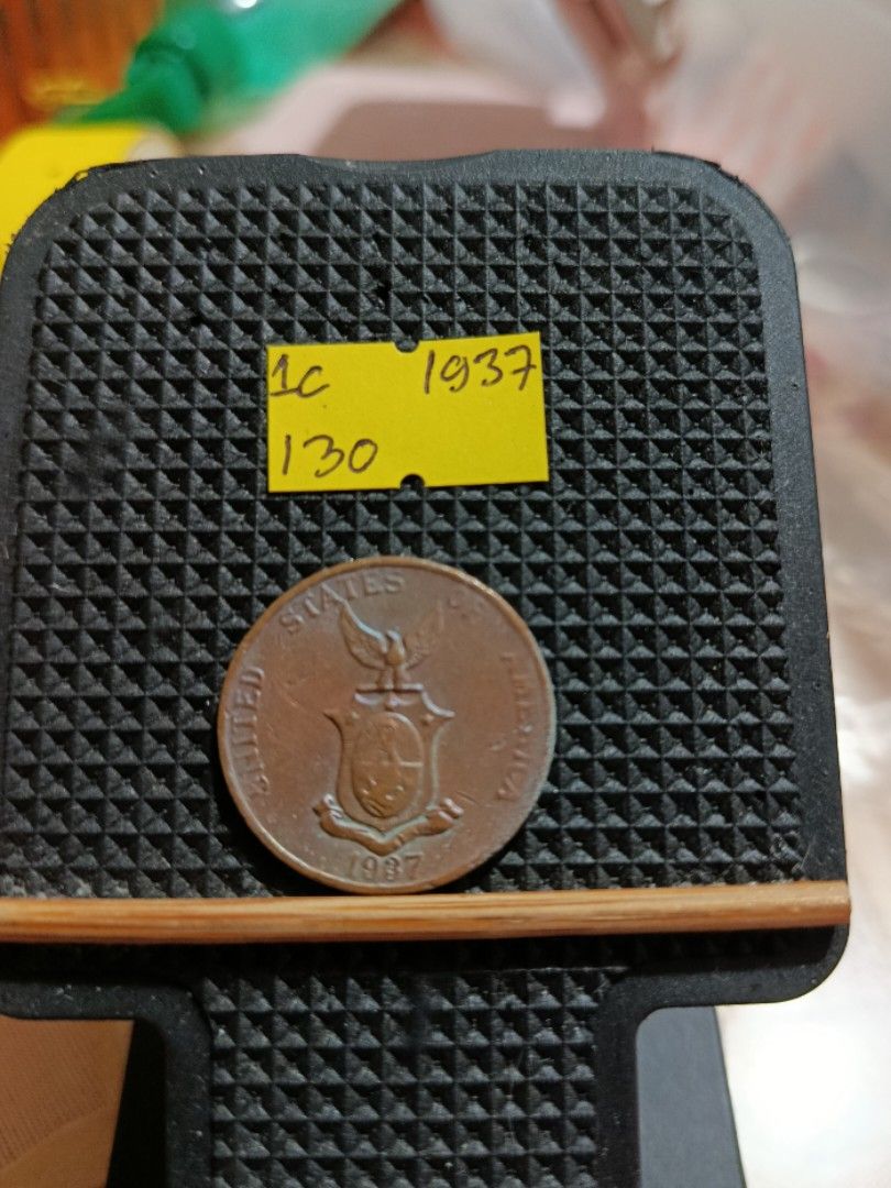 1937 / 1 Centavo (Category: Currency) located in Pateros City. Submitted by CaesarCoin (Listing ID 1400321231, Image 1). Description: Price: 130 pesos Fix Price po.. Available gat naka post Additional 150 pesos for shipping JRS Express kahit ilang Coin bilhin 150 pesos lang ang Shipping Payment Method Gcash to Gcash.