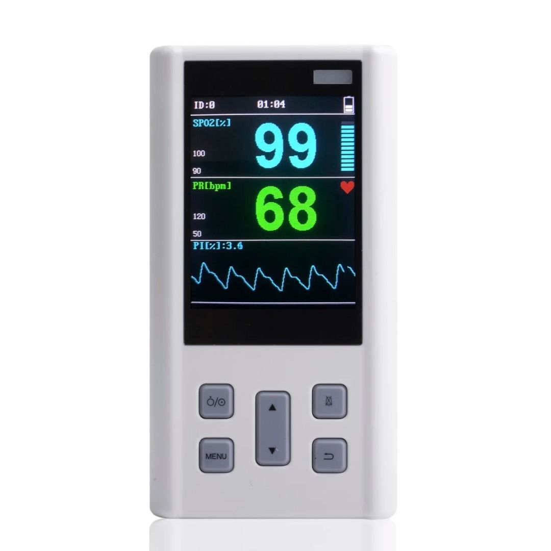 2025 Direct Sale Medical Grade Pulse Oximeter Blood Oxygen Monitor for ...