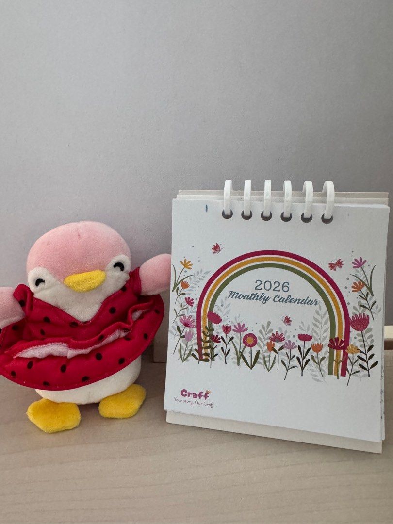 2026 Monthly Desk Calendar (Category: Art & Prints) located in Manila. Submitted by beimma (Listing ID 1400351922, Image 3). Description: Monthly Desk Calendar 2026 230 gsm photo paper smooth matte Height: 12 cm Width: 10.5 cm Open for Bulk Orders Location: Manresa Quezon City Shipping fee c/o Buyer.