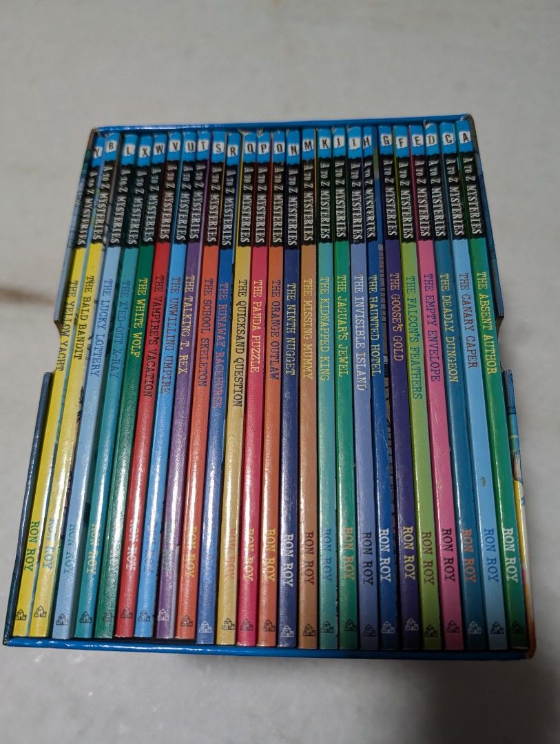 A to Z Mysteries Complete Box Set by Ron Roy, Hobbies & Toys, Books ...