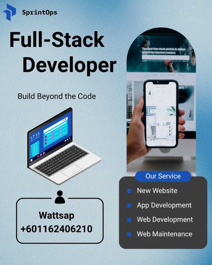 Assignment Helper | Website Developer | Android Developer | Flutter Developer | Python Developer | Matlab Conding | WordPress Developer | Coding Helper | Programming Help | Matlab coding | Python coding (Category: Tuition) located in Kuala Lumpur. Submitted by coding_developer306 (Listing ID 1321545879, Image 2). Description: +60 1162406210 I offer professional web development, Android app development, Flutter applications, and Python development