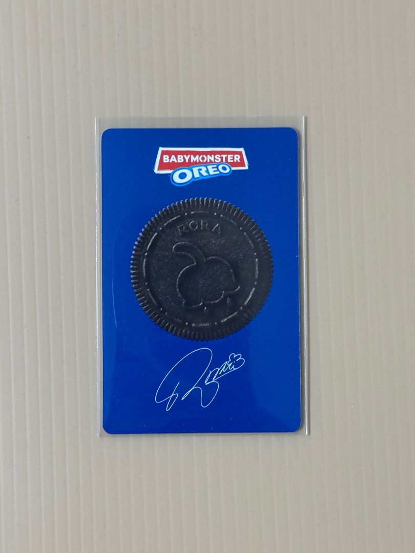 [BABYMONSTER] OREO X BABYMONSTER RORA Photocard, Hobbies & Toys ...