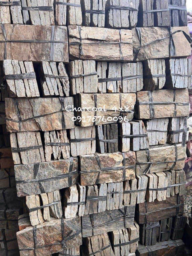 Charcoal and woodstones for wall cladding (Category: Construction & Building Materials) located in Santa Maria. Submitted by rcjoycestonetrading (Listing ID 1400247568, Image 1). Description: For wallcladding Available in 4x8 2x8 and 8x8 inches Sold per sqm Dm for inquiries Also please visit our profile for more listings of products and materials, salamat po.