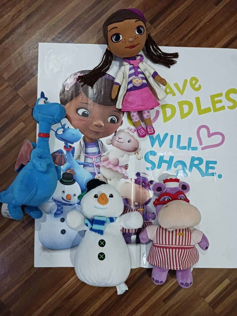 Disney doc mcstuffins complete toy doll plush set (Category: Plushies & Soft Toys) located in Batangas. Submitted by jep.jep (Listing ID 1400308666, Image 2). Description: .