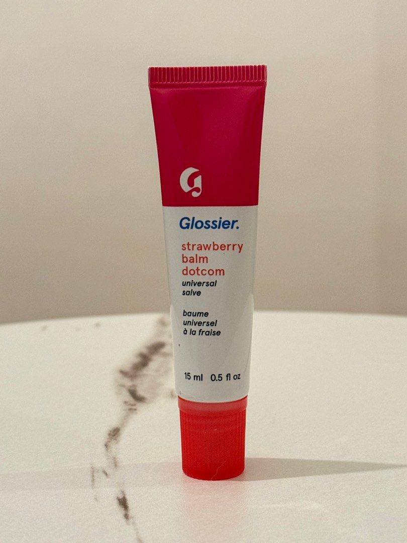 Glossier Balm Dotcom (Strawberry, Full) (Category: Makeup) located in Quezon City. Submitted by quirksandcurls (Listing ID 1400325981, Image 1). Description: .