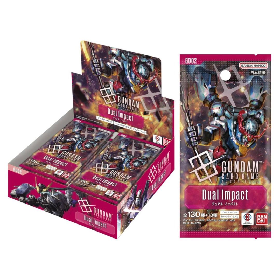 Gundam Card Game GD02 Dual Impact Booster Pack/Box (JAP) (7063645 ...