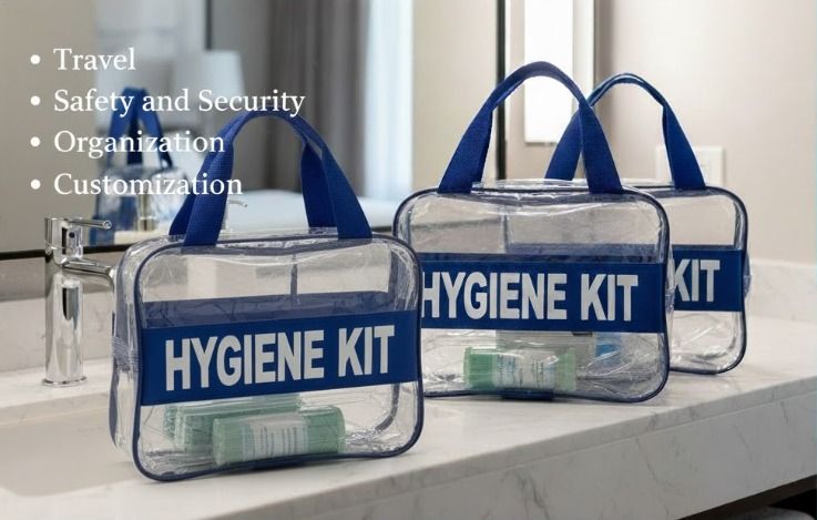 HYGIENE KIT PVC BAG W/O INCLUSION (Category: Medical Supplies & Tools) located in Quezon City. Submitted by zyra26 (Listing ID 1400257282, Image 2). Description: .