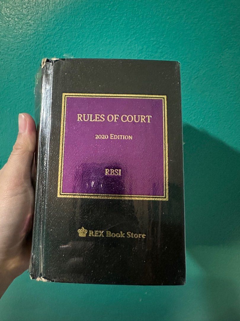 Law Books (Category: Textbooks) located in Quezon City. Submitted by declutterwithtin (Listing ID 1400374999, Image 2). Description: QQR 2019/2021 - 500 each Civil Procedure 2016 Riano - 500 Commercial Law 2019 Aquino - 500 Civil Law 2018 Aquino - 500 Civil Law Vol II 2017 Rabuya - 1,000 Rules of court 2020 codal - 200 (free if you get at least two books :) pls manage ur expectation, some parts of the book were heavily marked/highlighted but stil