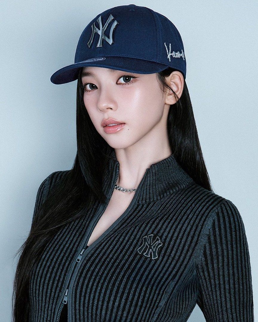 LIMITED EDITION aespa Karina x MLB Cap (Category: Caps & Hats) located in Caloocan City. Submitted by CoppedMartPH (Listing ID 1400378645, Image 3). Description: LIMITED EDITION MLB x aespa Karina Cap with special box and photocards included ON HAND can ship immediately.