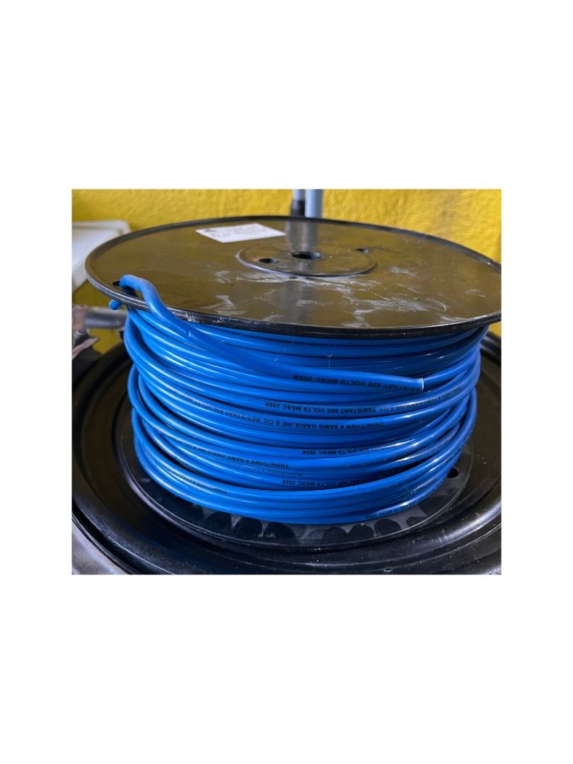 MESC THHN Wire 8 AWG 500 FT (Category: Construction Tools & Equipment) located in Muntinlupa City. Submitted by arvinunabia (Listing ID 1400239887, Image 2). Description: Typical Applications: Internal electrical wiring for homes, offices, and factories Lighting and appliance connections Alarm and fire systems Industrial and outdoor applications. MESC (Middle East Specialized Cables) is a reputable brand known for high-quality wires and cables, w