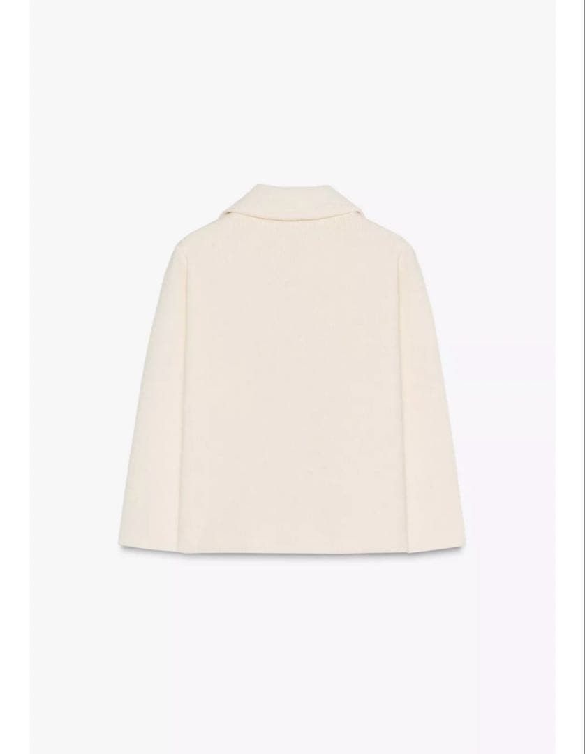 [NEW] Zara Ecru Knit Cardigan (Category: Coats, Jackets and Outerwear) located in Quezon City. Submitted by everythingmustgo__ (Listing ID 1400346049, Image 2). Description: — brand new with tags — ₱2,995 on tag — perfect for your overseas trip this coming holiday season!! ‼️ firm with price. low ballers will not be entertained ‼️.