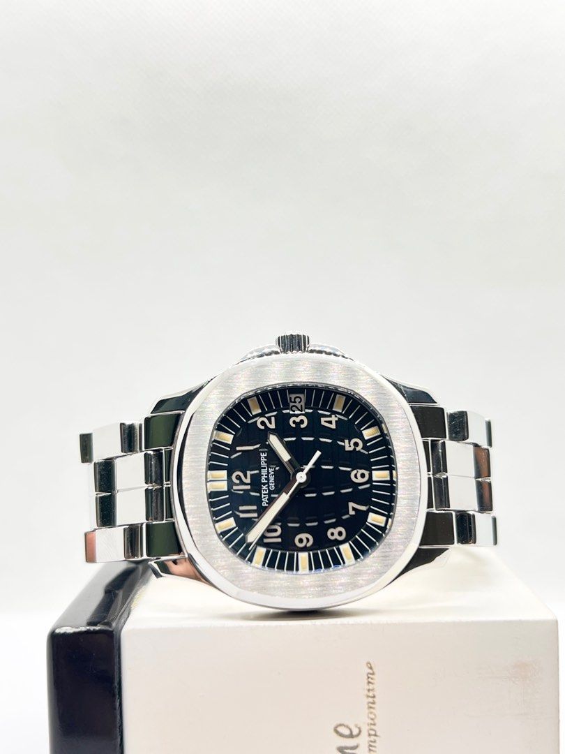 Pre Owned Patek Philippe Aquanaut 5066/1A-001 Black Dial Automatic