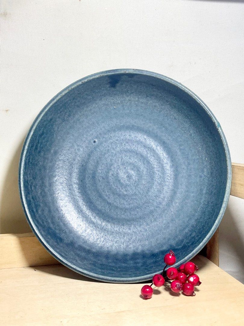 Ribbed stoneware deep plate (Category: Dinnerware & Cutlery) located in Antipolo. Submitted by ceramiqueph (Listing ID 1400206231, Image 2). Description: D:20cm H:5.5cm Sold per piece 4pcs available.