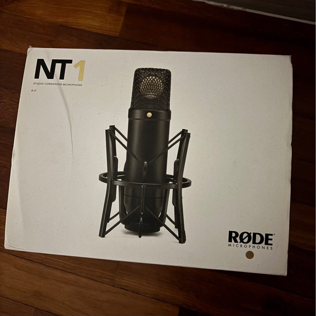 Condenser Micr Rode NT1 Studio Condenser Microphone, Audio, Microphones on Carousell
