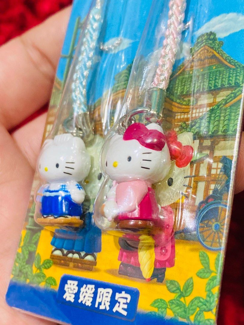 Sanrio 2002 Hello Kitty & Daniel Pair Netsuke Strap Ehime Limited 2,500 (Category: Character Goods) located in Zamboanga. Submitted by kawaii_omocha_est2020 (Listing ID 1400362874, Image 3). Description: ✅Mine now/ Pay now ✅ Please scan all photos for more details. ✅ Manage your expectation. Most of items are preloved. ✅ Actual color may vary due to lighting conditions. ✅ Gcash Pyment ✅ Mode of Delivery Via Flash Express 🚫No Low Balling/ Low Bal