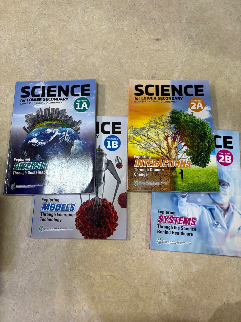 Science for lower secondary - express/normal (academic) 1A 1B 2A 2B ...